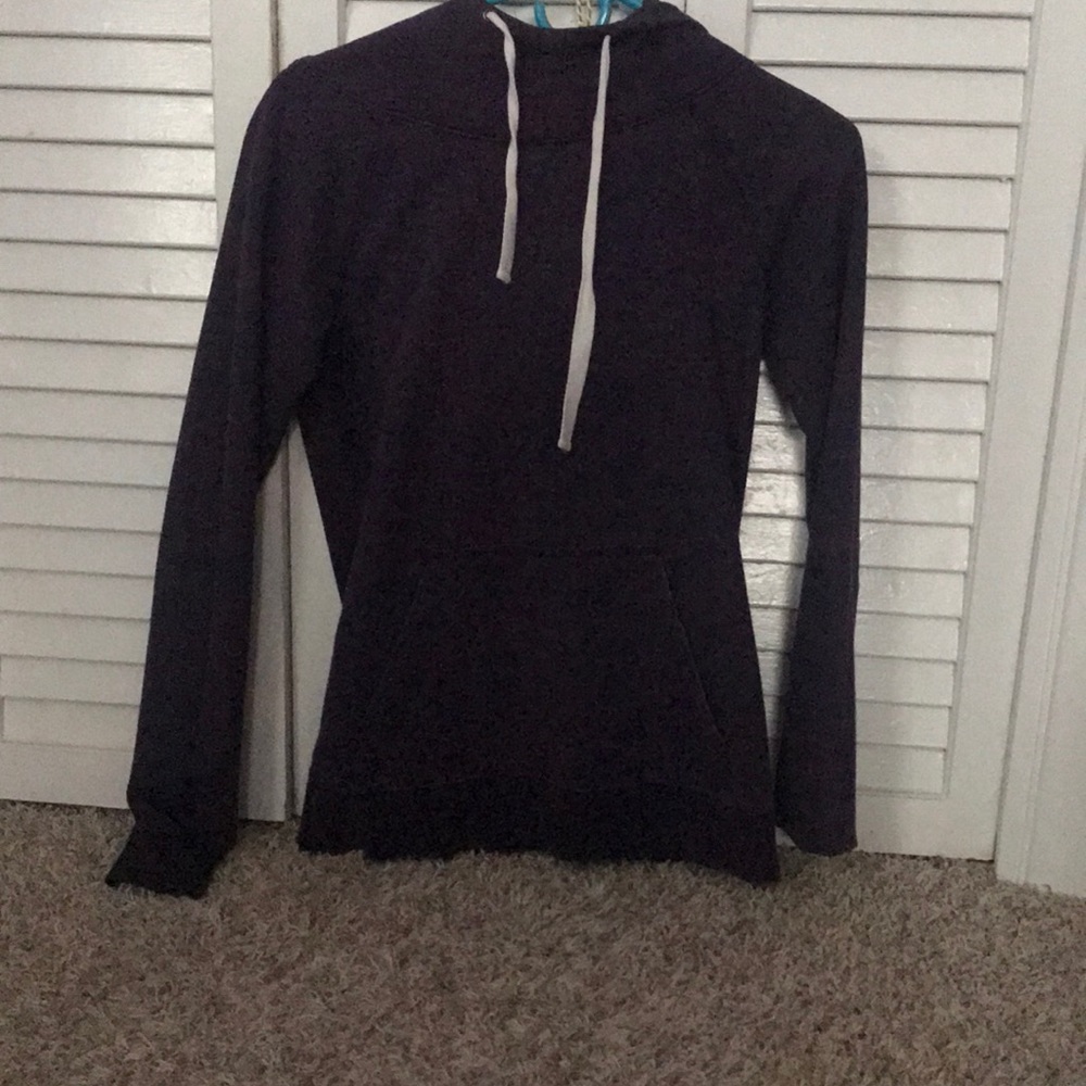 Purple hoodie